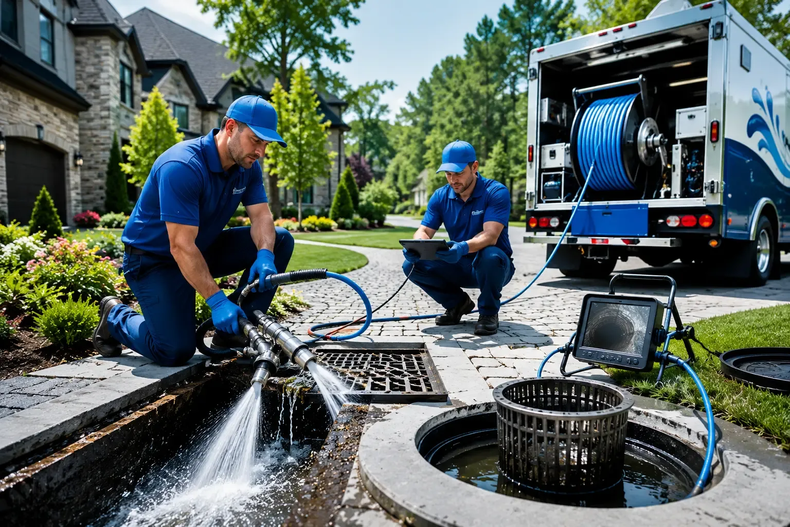 Local outdoor drain cleaning professionals in Leonardville, KS